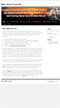 Mobile Screenshot of mainstreetforumnc.org